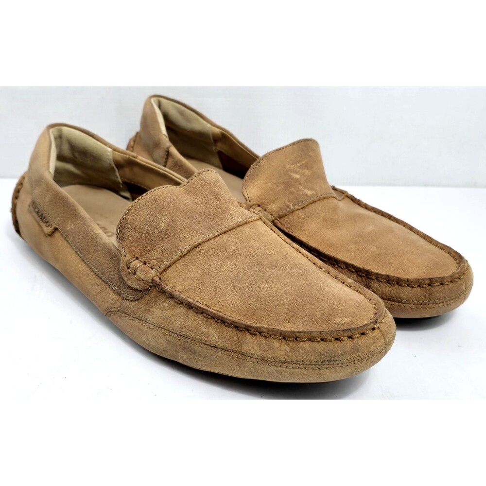 Sebago Handmade Mens 10.5 M Kedge Venetian Slip-on Loafer Brown Indonesia